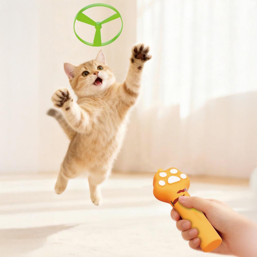 Outdoor Hunting Launcher - Cat Flying Disc Toy Rechargeable Cat