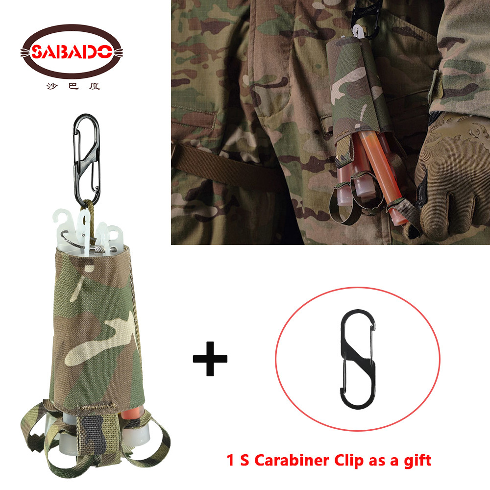 Hunting Outdoor Stores - Tactical Chem Light Holders with Carabiner
