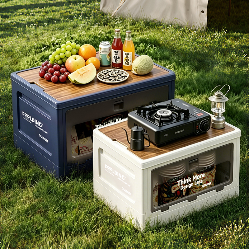 Hunting Outdoor Stores - Multifunctional Folding Outdoor Camping Storage Box