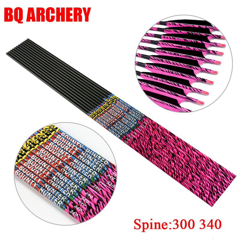 Arrow Carbon Shaft - Pure Carbon Arrow Shaft for Compound