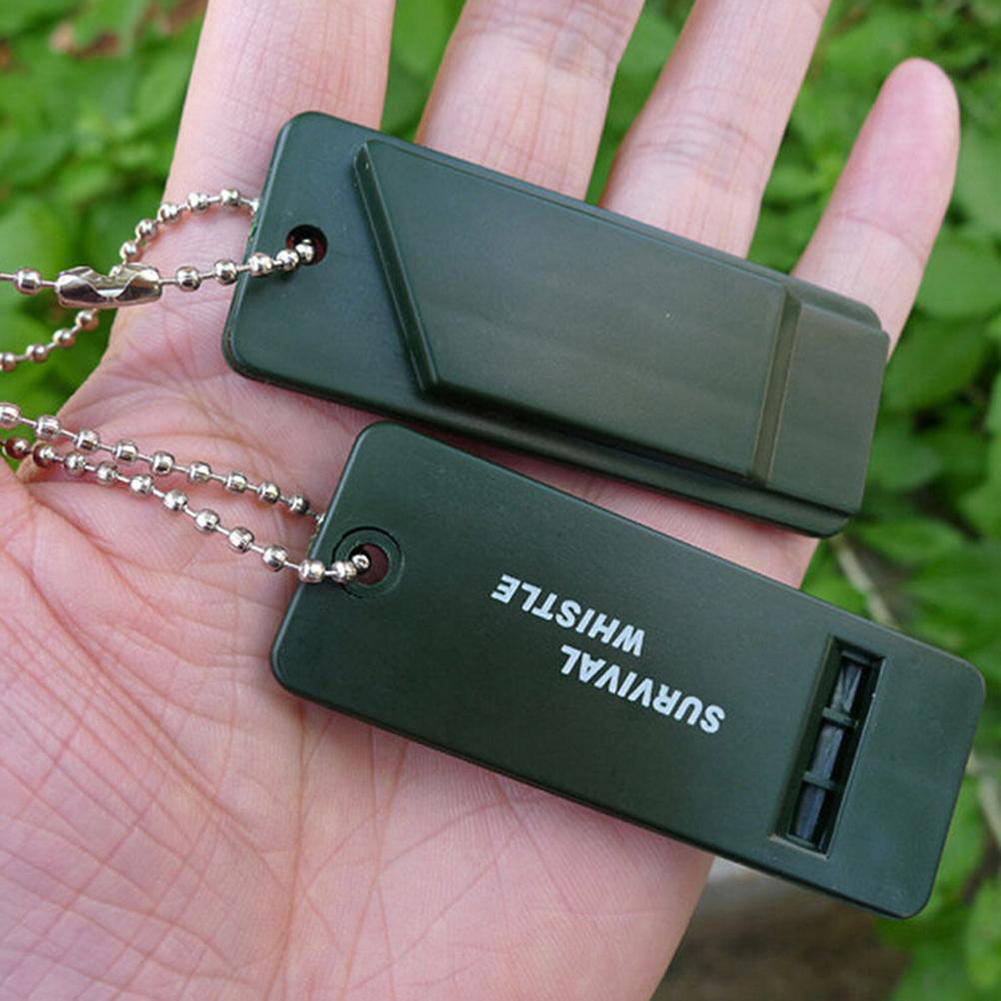 Hunting Outdoor Gear - 1-20pcs High Decibel 3-Frequency Whistle Outdoor