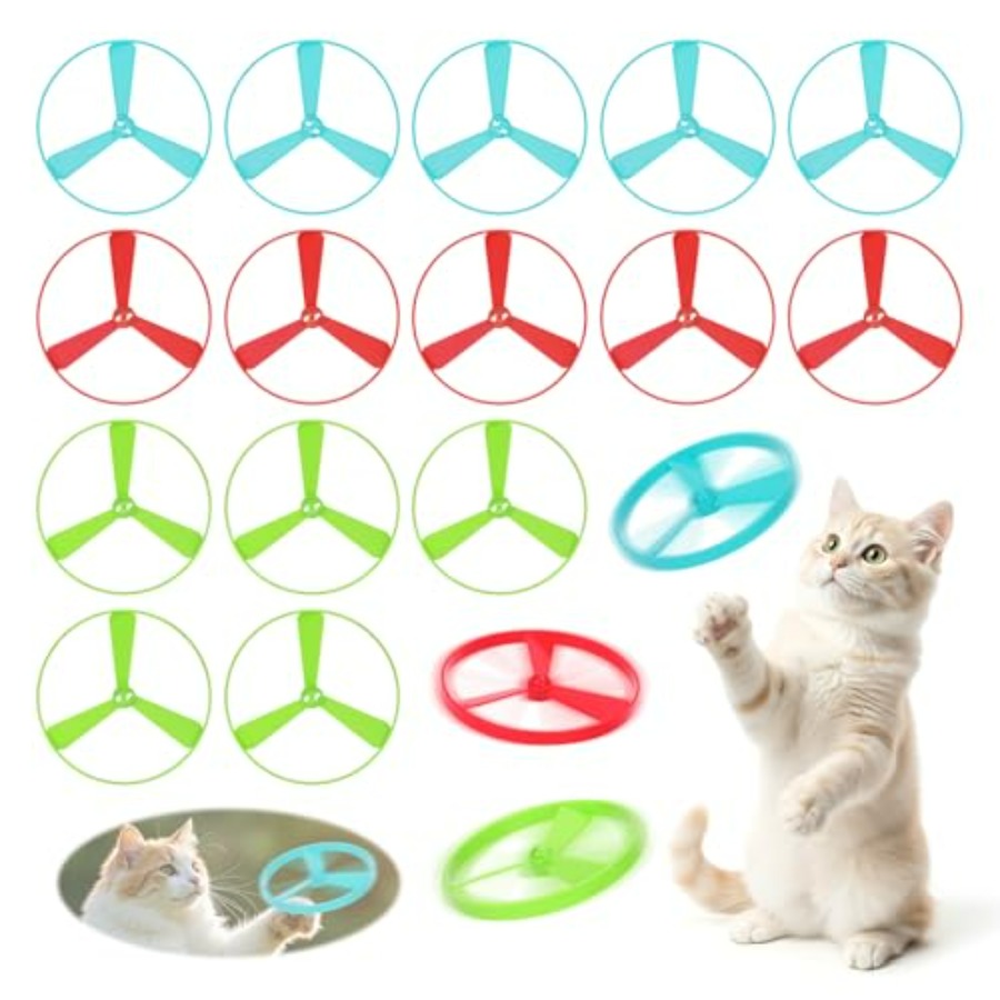 Outdoor Hunting Launcher - 15 PCS Flying Spinners for Disc