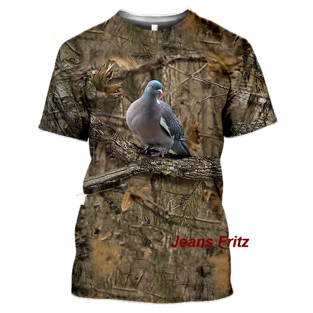 2023 Camouflage hunting animal - Outdoor Hunting T Shirts のレビューと価格