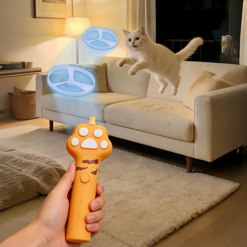 Cat Flying Disc Toy Rechargeab - Outdoor Hunting Launcher のレビューと価格