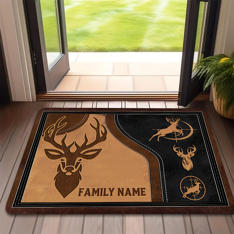 VIKAMA  Elk Skull Totem Huntin - Hunting Outdoor Rug のレビューと価格