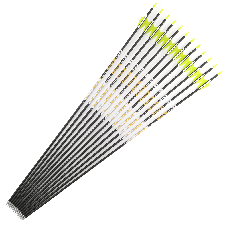Archery Spine 350 400 450 500  - Arrow Carbon Shaft のレビューと価格
