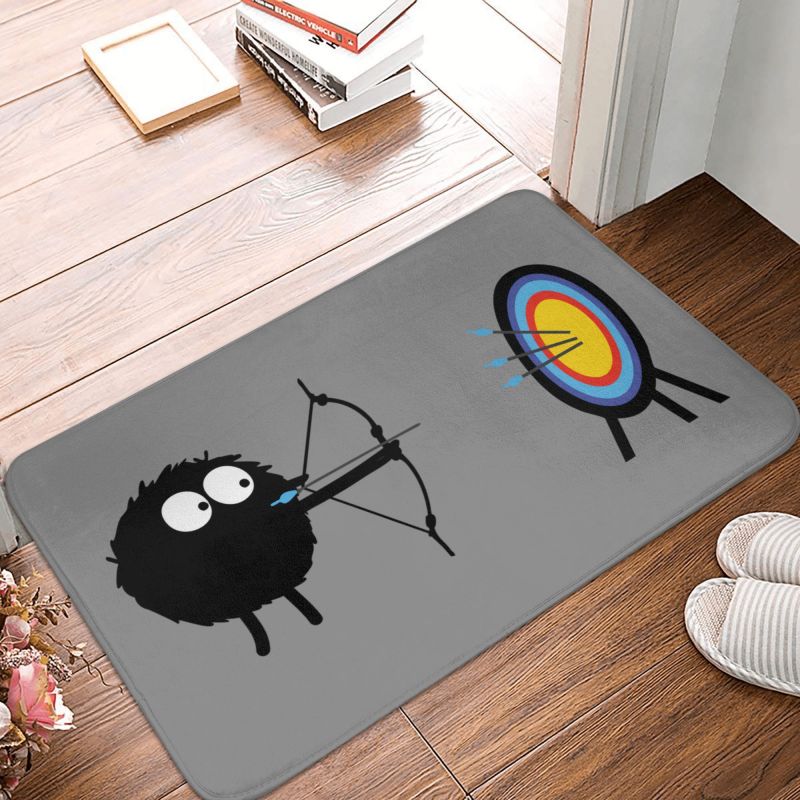 Archery Target Door Floor Bath - Hunting Outdoor Rug のレビューと価格