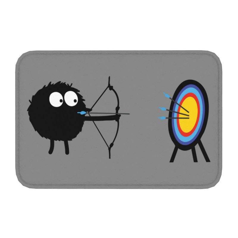 Archery Target Door Floor Bath - Hunting Outdoor Rug のレビューと価格