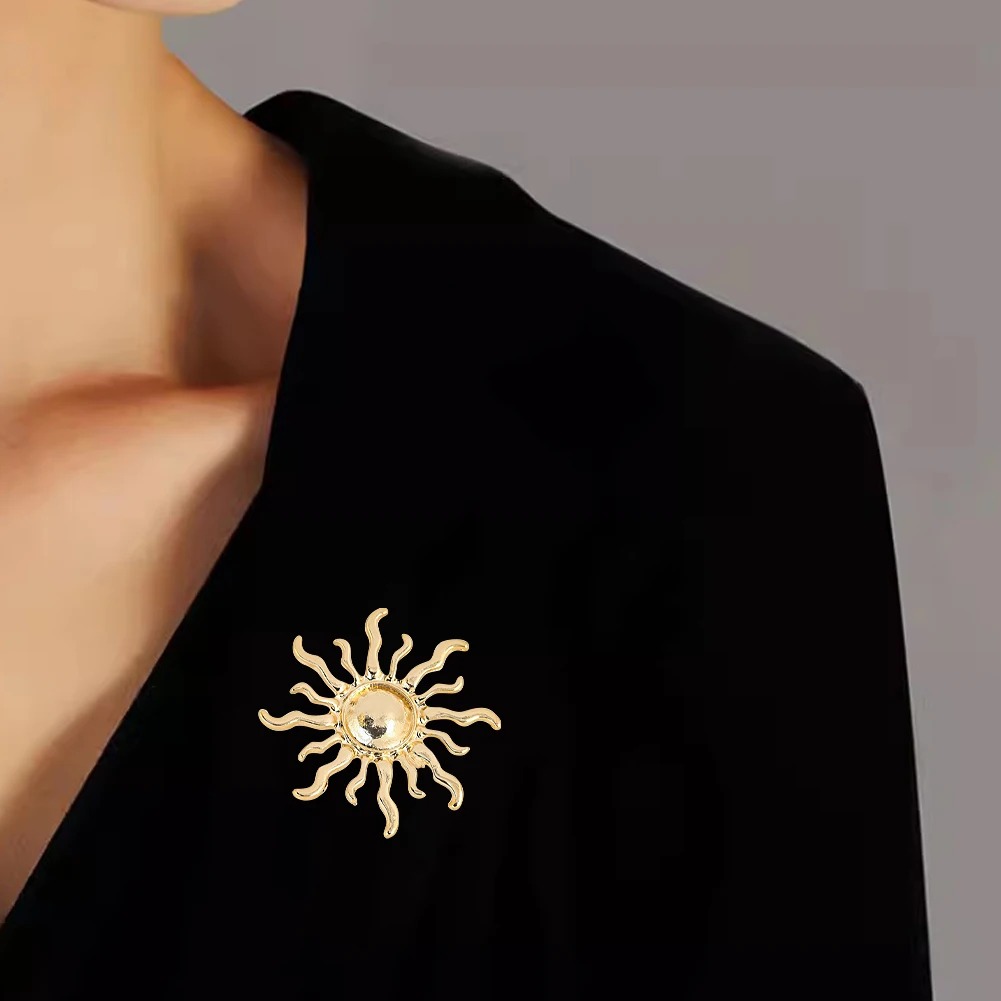 Sunburst Flower Alloy Brooch R - Hunting Outdoor Rug のレビューと価格