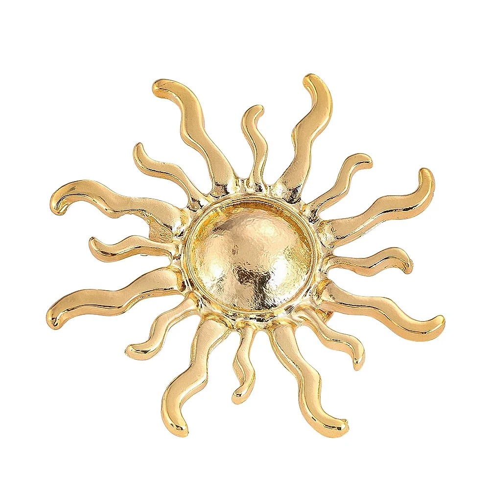Sunburst Flower Alloy Brooch R - Hunting Outdoor Rug のレビューと価格