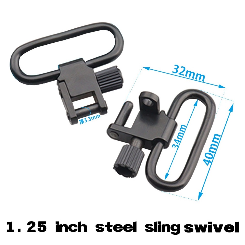 2PCS  QD Sling Swivel Strap Bu - Rifle Sling Swivel のレビューと価格