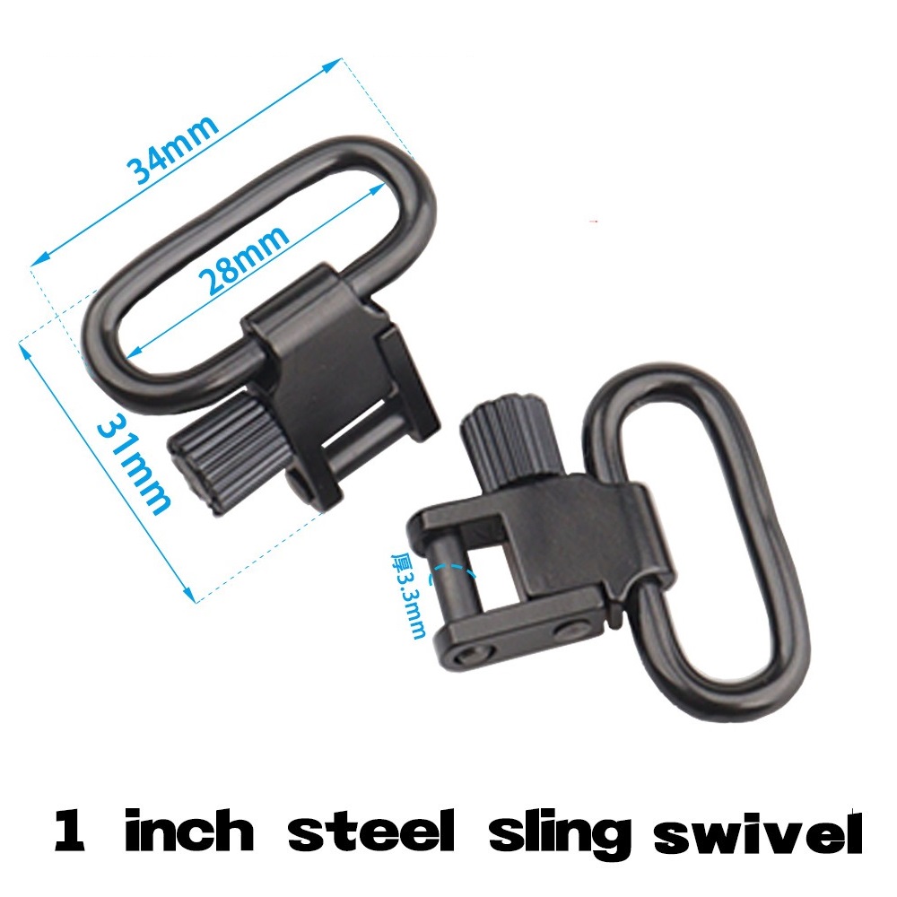 2PCS  QD Sling Swivel Strap Bu - Rifle Sling Swivel のレビューと価格