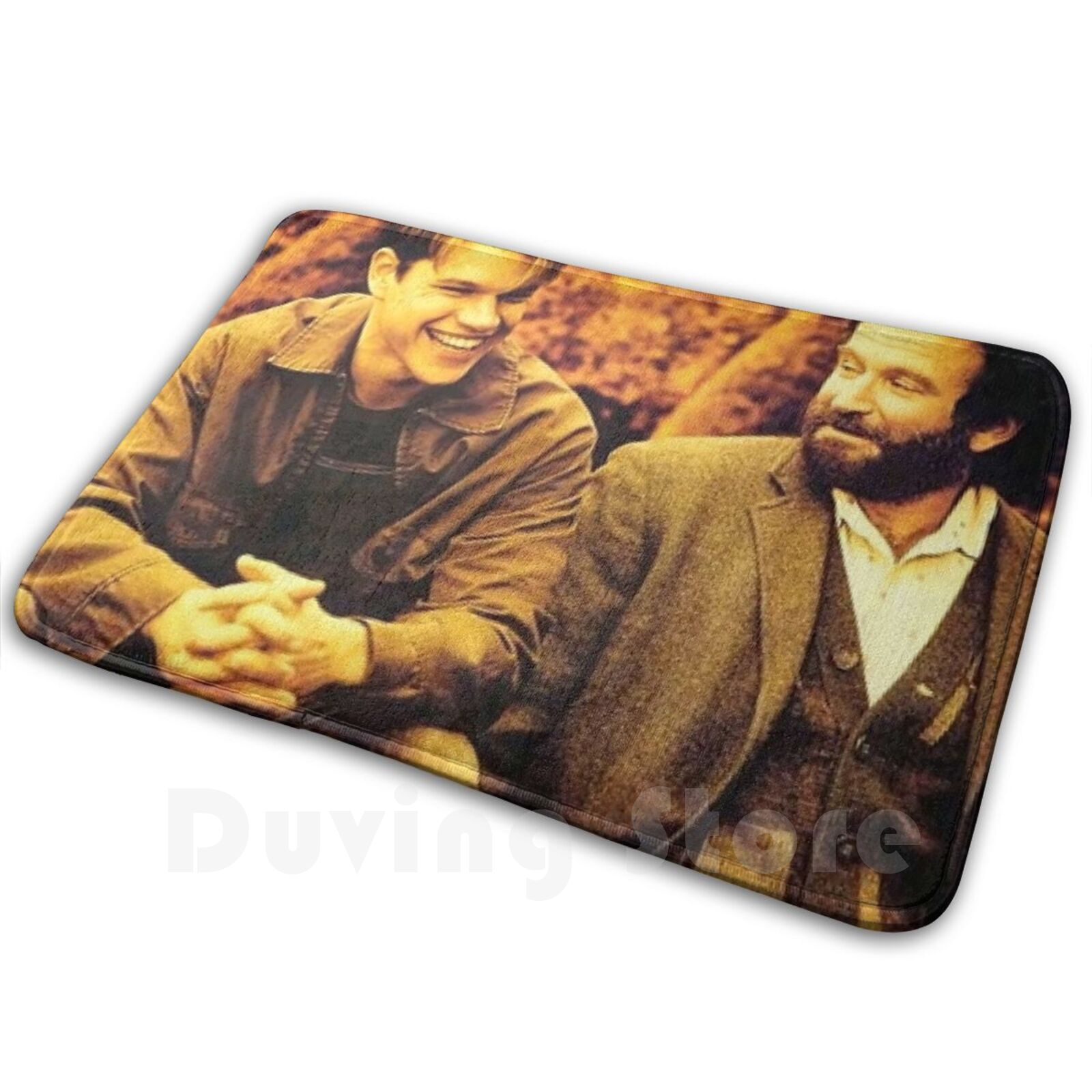 Williams Matt Damon Poster Car - Hunting Outdoor Rug のレビューと価格
