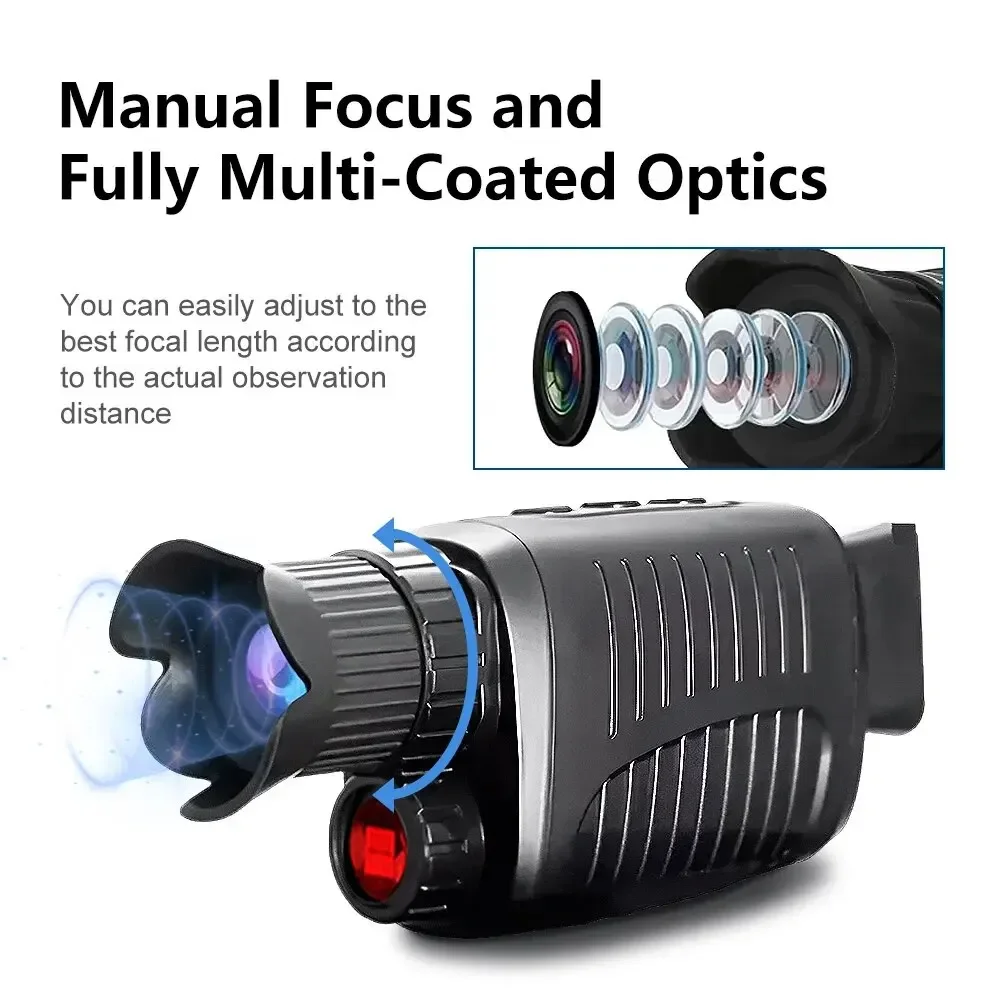 1080P HD Monocular Night Visio - Hunting Outdoor Day のレビューと価格