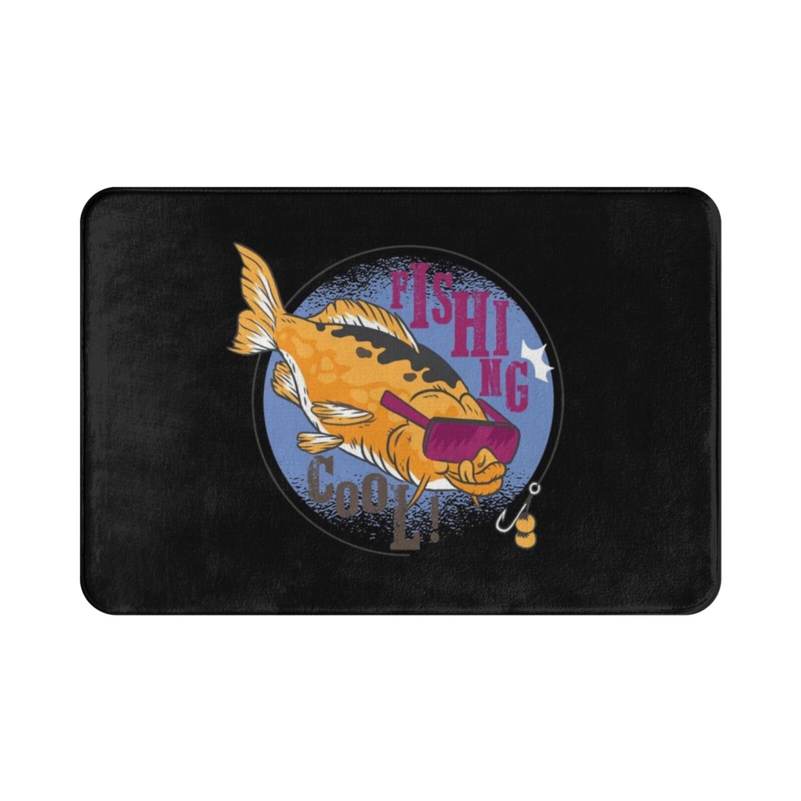 Fishing Cool! Carpet Mat Rug C - Hunting Outdoor Rug のレビューと価格