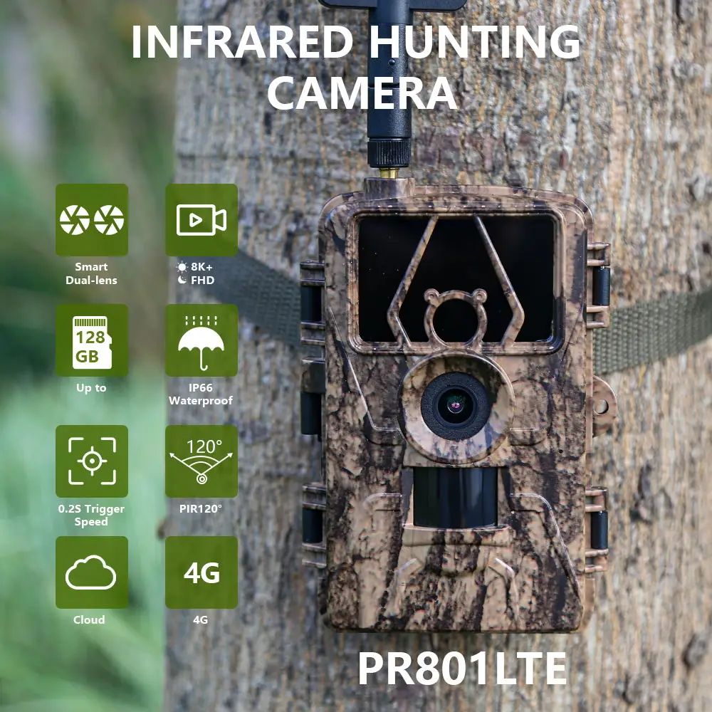 1Pcs HD8K Infrared Camera For  - Outdoor Hunting Camera Wifi のレビューと価格