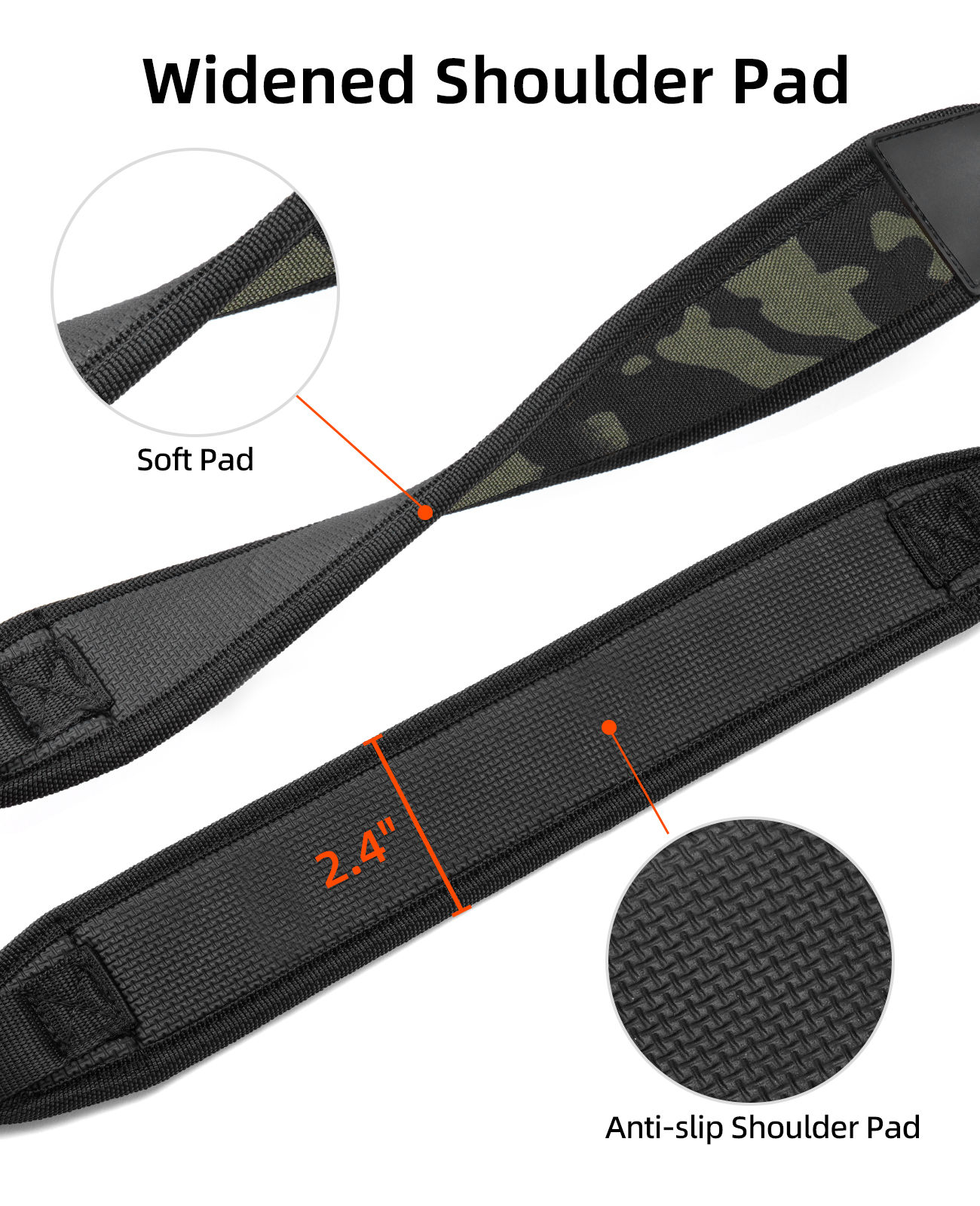 Two Point Rifle Sling with Wid - Rifle Sling Swivel のレビューと価格