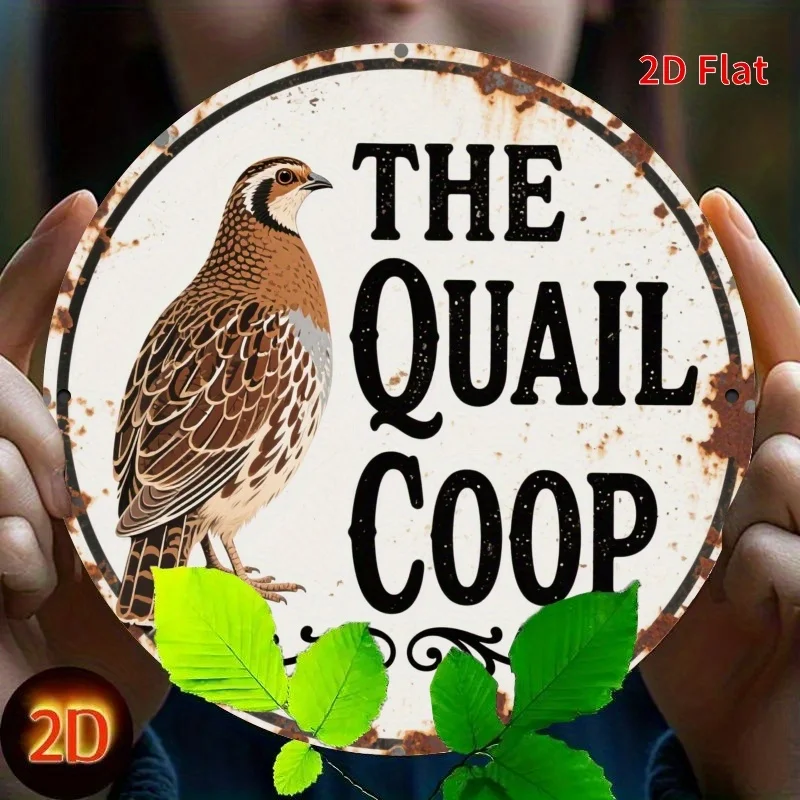 2D Flat Metal Sign The Quail C - Hunting Quail のレビューと価格