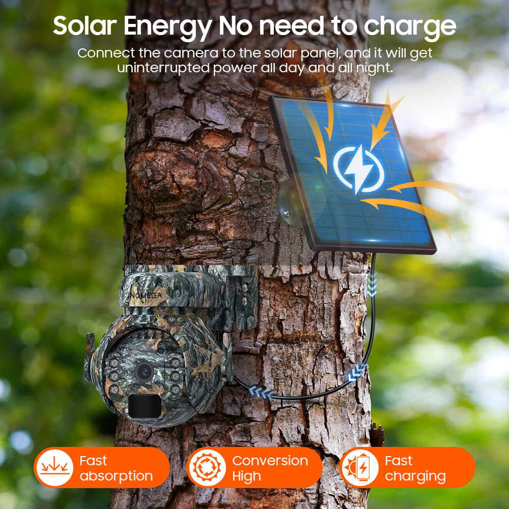 INQMEGA 3MP 4G Solar Powered C - Outdoor Hunting Camera Wifi のレビューと価格