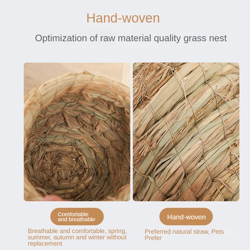 Hand Woven Straw Chicken Nest  - Hunting Quail のレビューと価格