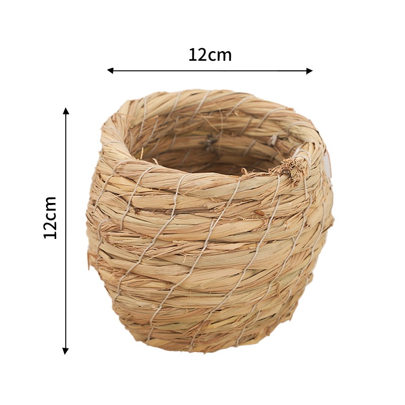 Hand Woven Straw Chicken Nest  - Hunting Quail のレビューと価格