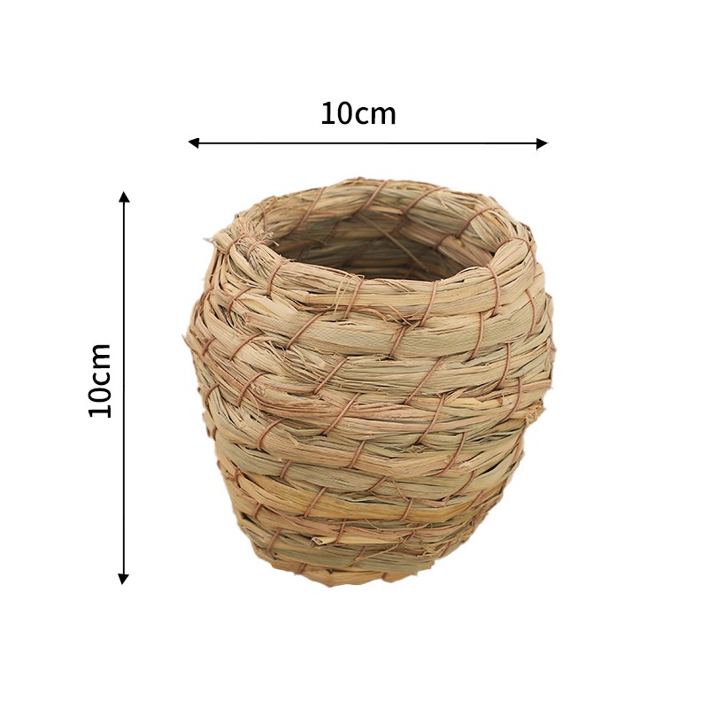 Hand Woven Straw Chicken Nest  - Hunting Quail のレビューと価格