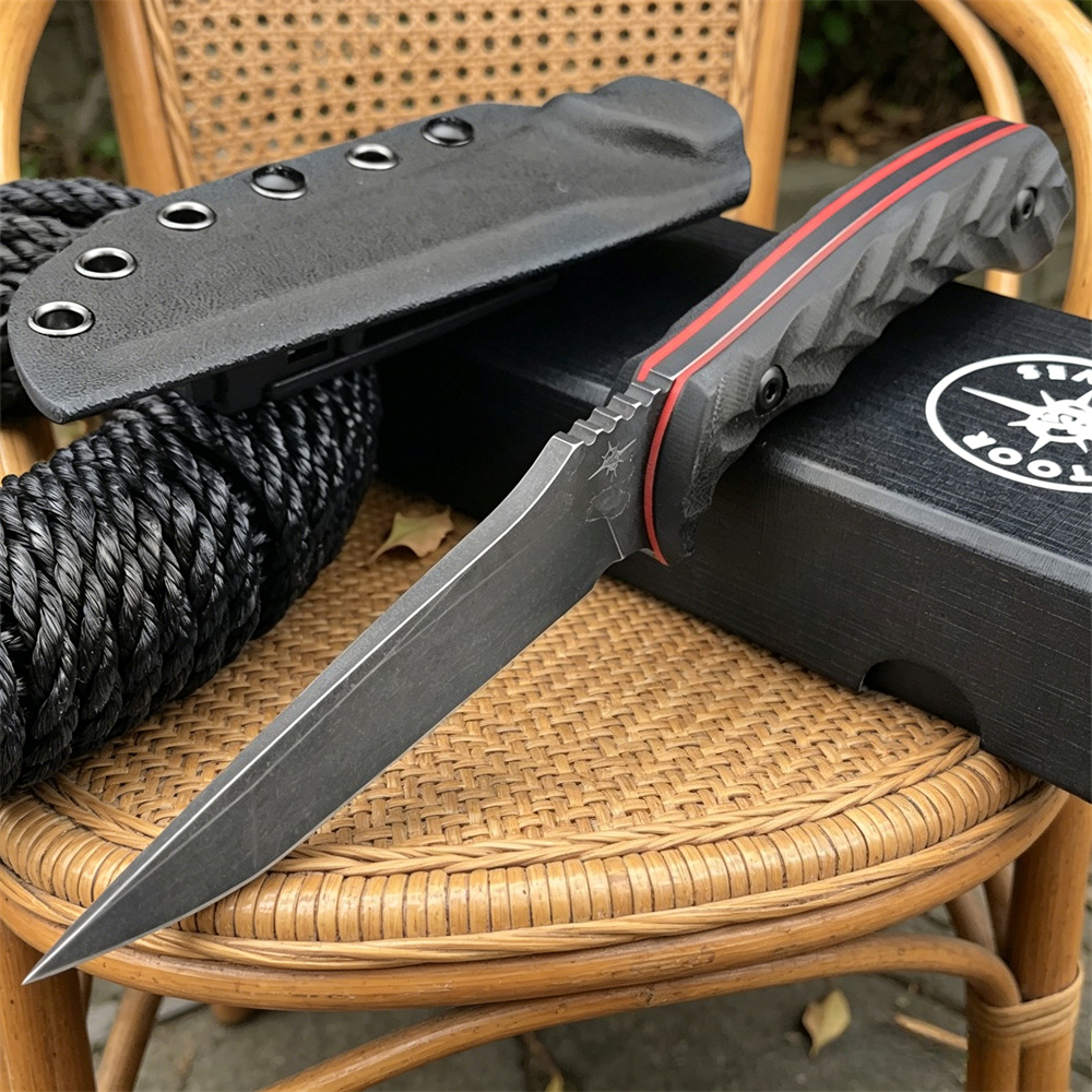 Premium D2 Steel Fixed Blade S - Hunting Outdoor Rug のレビューと価格
