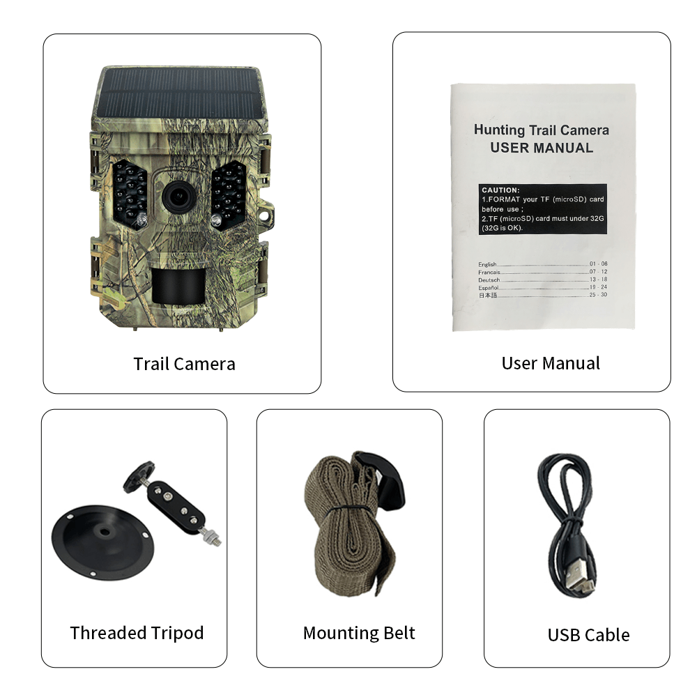 Wildlife Camera Solar Energy T - Outdoor Hunting Camera Wifi のレビューと価格