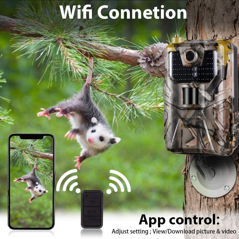 4K 30FPS Wifi Hunting Cameras  - Outdoor Hunting Camera Wifi のレビューと価格
