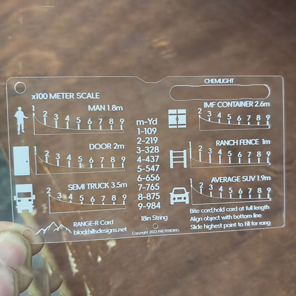 Outdoors Range Finder Card Ran - Hunting Outdoors Card のレビューと価格