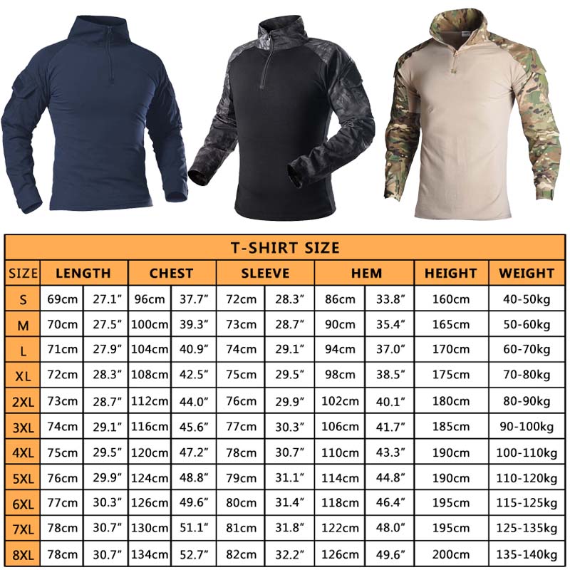 Outdoor Tactical Hiking T-Shir - Outdoor Hunting T Shirts のレビューと価格