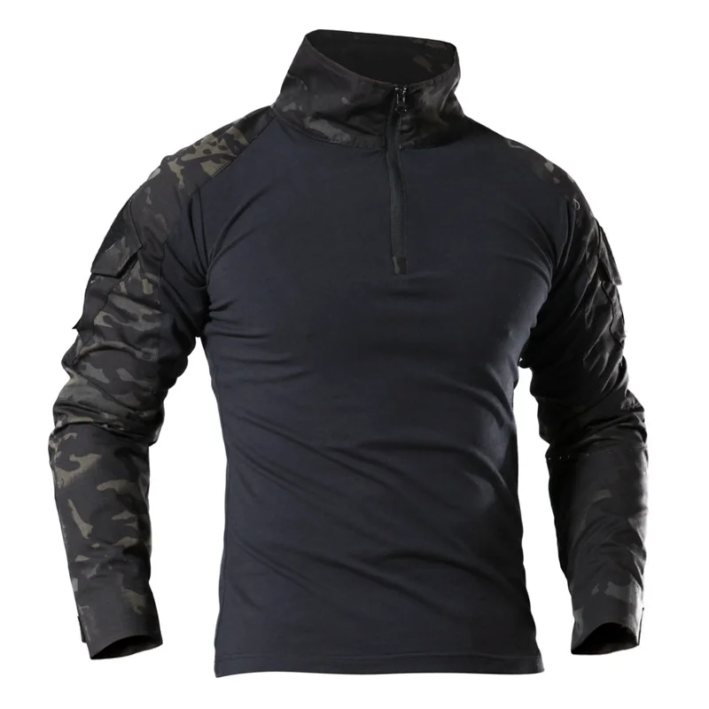 Outdoor Tactical Hiking T-Shir - Outdoor Hunting T Shirts のレビューと価格