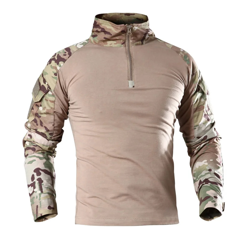 Outdoor Tactical Hiking T-Shir - Outdoor Hunting T Shirts のレビューと価格