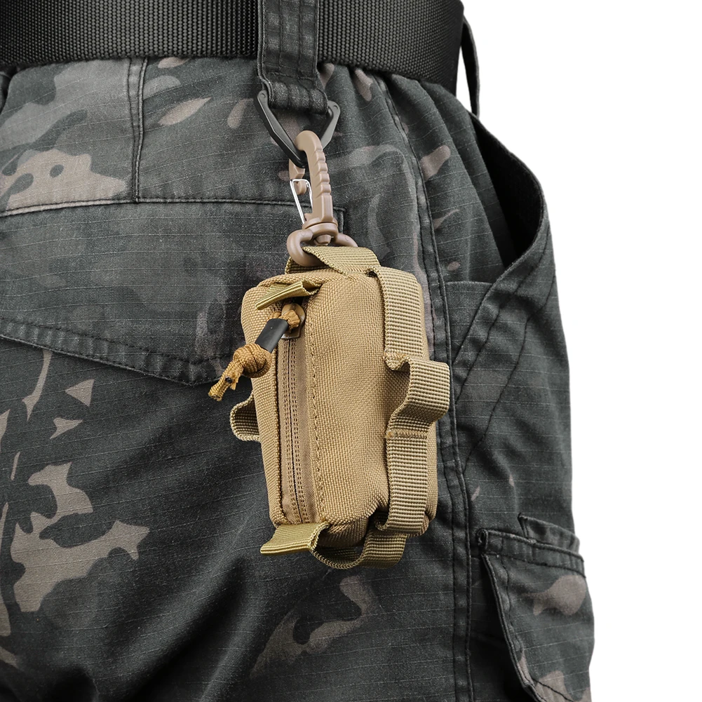 Tactical EDC Pouch Zipper Key  - Hunting Outdoors Card のレビューと価格