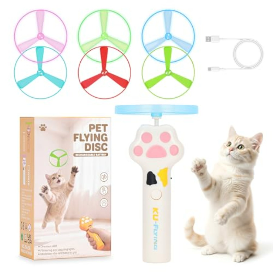 Cat Fetch Toy, Rechargeable Fl - Outdoor Hunting Launcher のレビューと価格