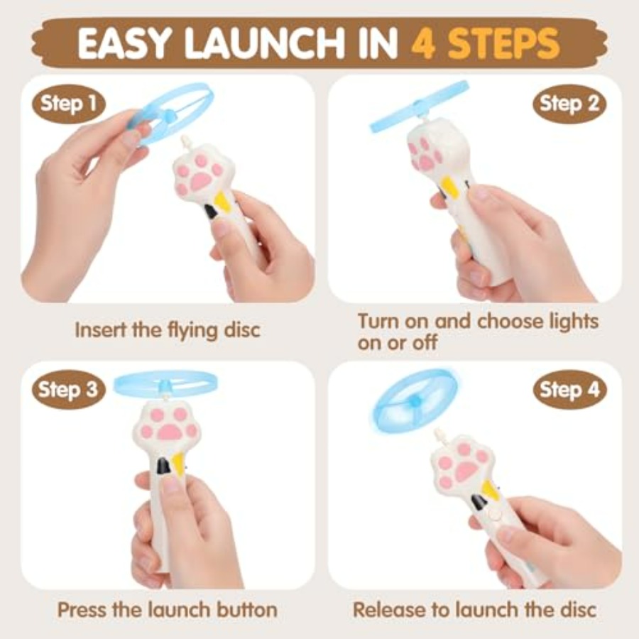 Cat Fetch Toy, Rechargeable Fl - Outdoor Hunting Launcher のレビューと価格
