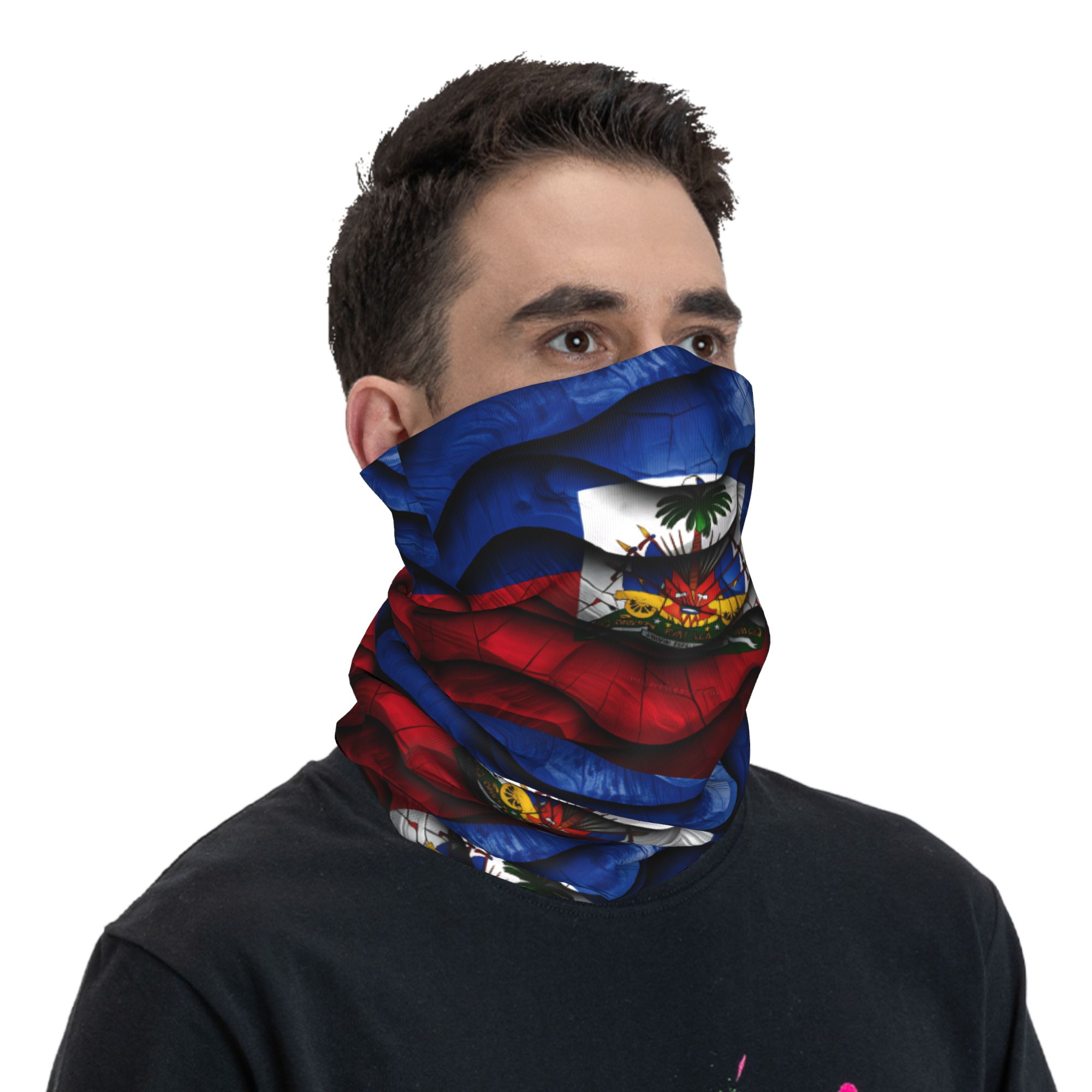 Haiti Flag Balaclava  Hunting  - Hunting Fishing Outdoor のレビューと価格