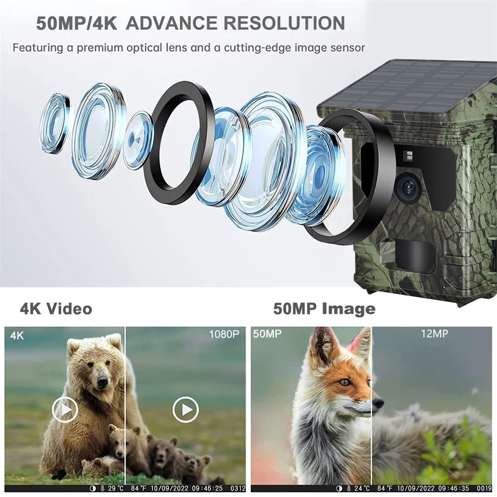 YNFECN 2025 HC600A Outdoor Sol - Outdoor Hunting Camera Wifi のレビューと価格