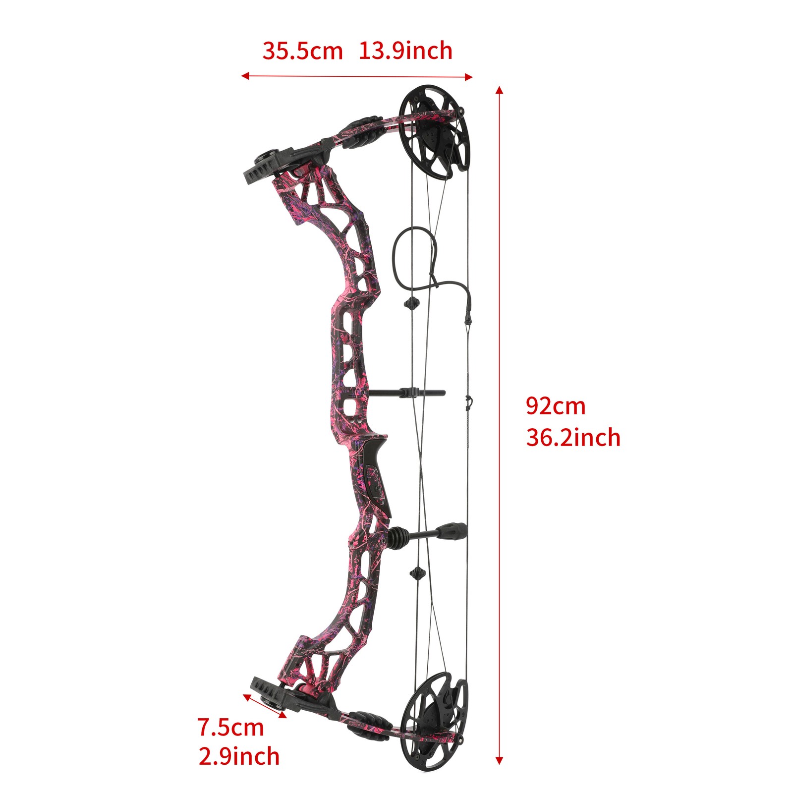 35-70lbs Archery Compound Bow  - Outdoor Hunting Launcher のレビューと価格