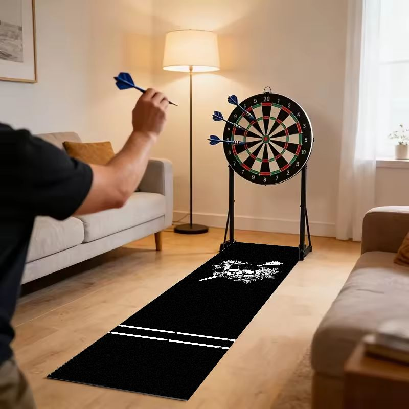 VIKAMA Rustic Deer Dart Mat Oc - Hunting Outdoor Rug のレビューと価格