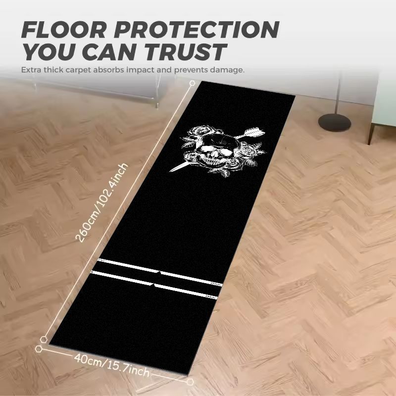 VIKAMA Rustic Deer Dart Mat Oc - Hunting Outdoor Rug のレビューと価格