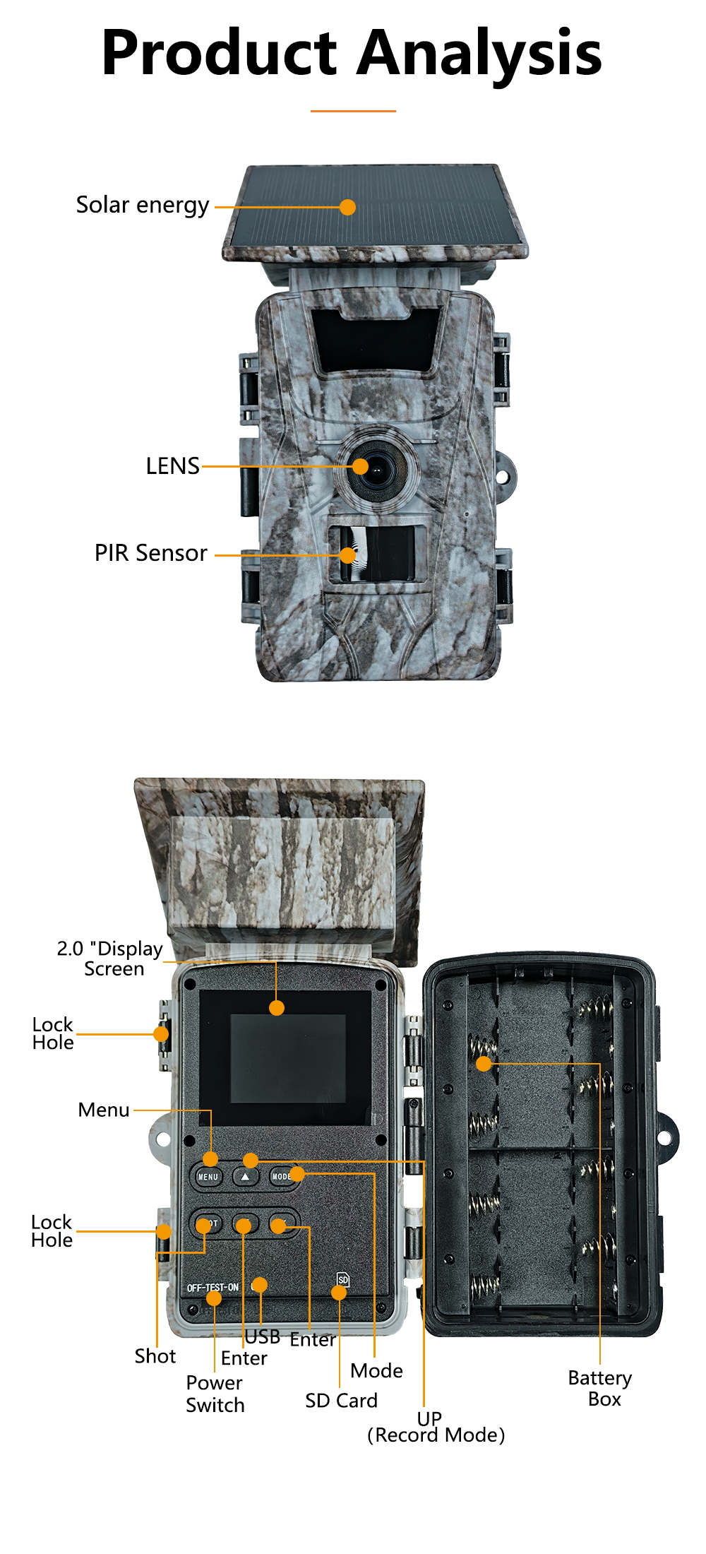 Solar Wildlife WiFi Cameras 60 - Outdoor Hunting Camera Wifi のレビューと価格