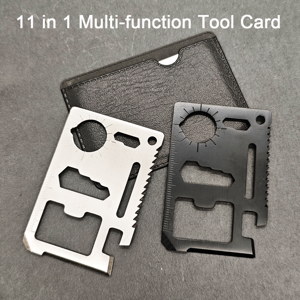 Stainless Steel EDC Pocket Too - Hunting Outdoors Card のレビューと価格