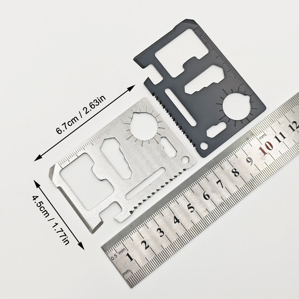 Stainless Steel EDC Pocket Too - Hunting Outdoors Card のレビューと価格
