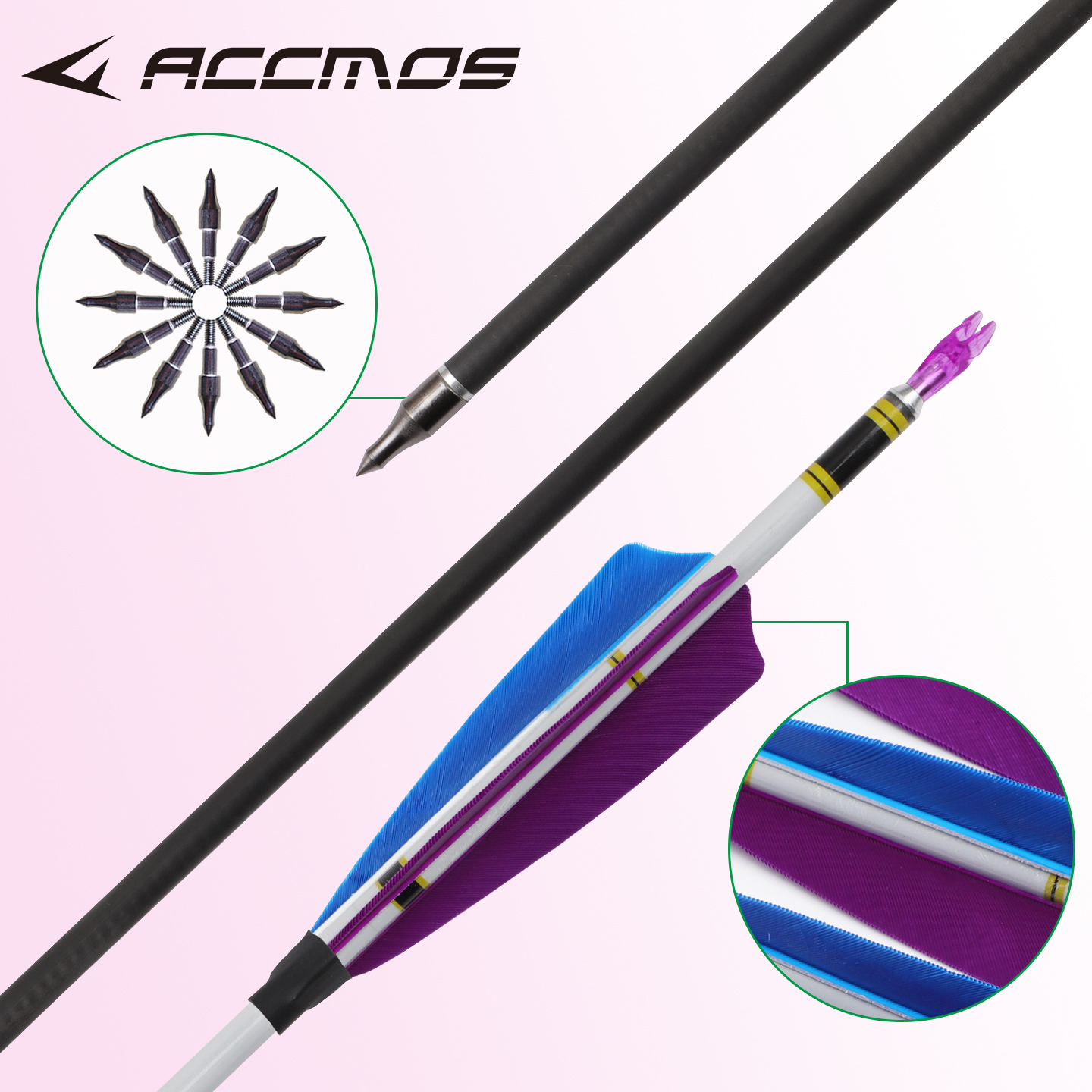 Straightness ±0.001 Pure Carbo - Arrow Carbon Shaft のレビューと価格