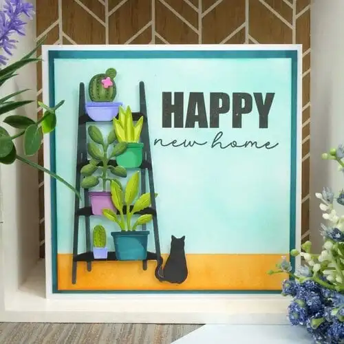 A ladder-like plant stand can  - Tree Stand Ladder のレビューと価格