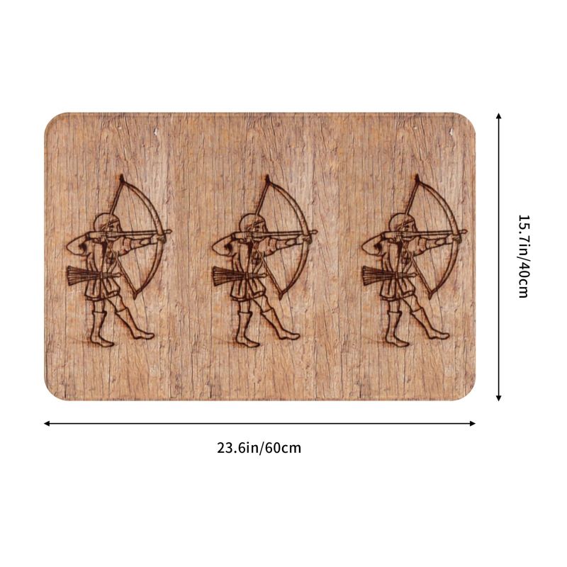 Archery Medieval Front Floor D - Hunting Outdoor Rug のレビューと価格