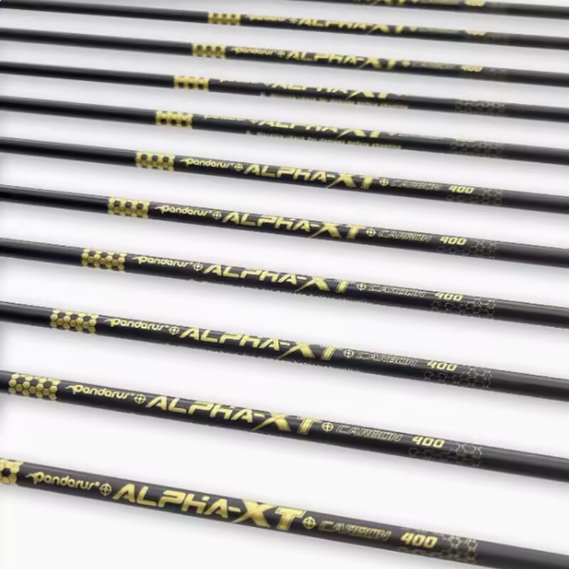 12pcs Pandarus ALPHA-XT ID6.2m - Arrow Carbon Shaft のレビューと価格