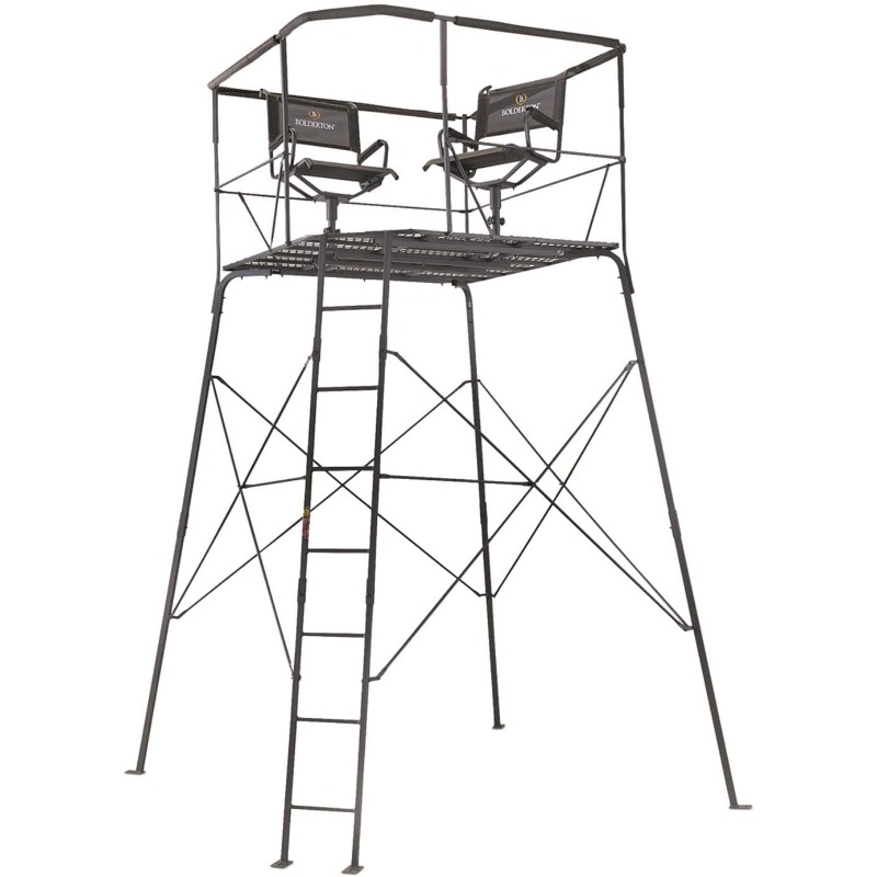 Bolderton 12’ 2-Man Quad Pod;  - Tree Stand Ladder のレビューと価格