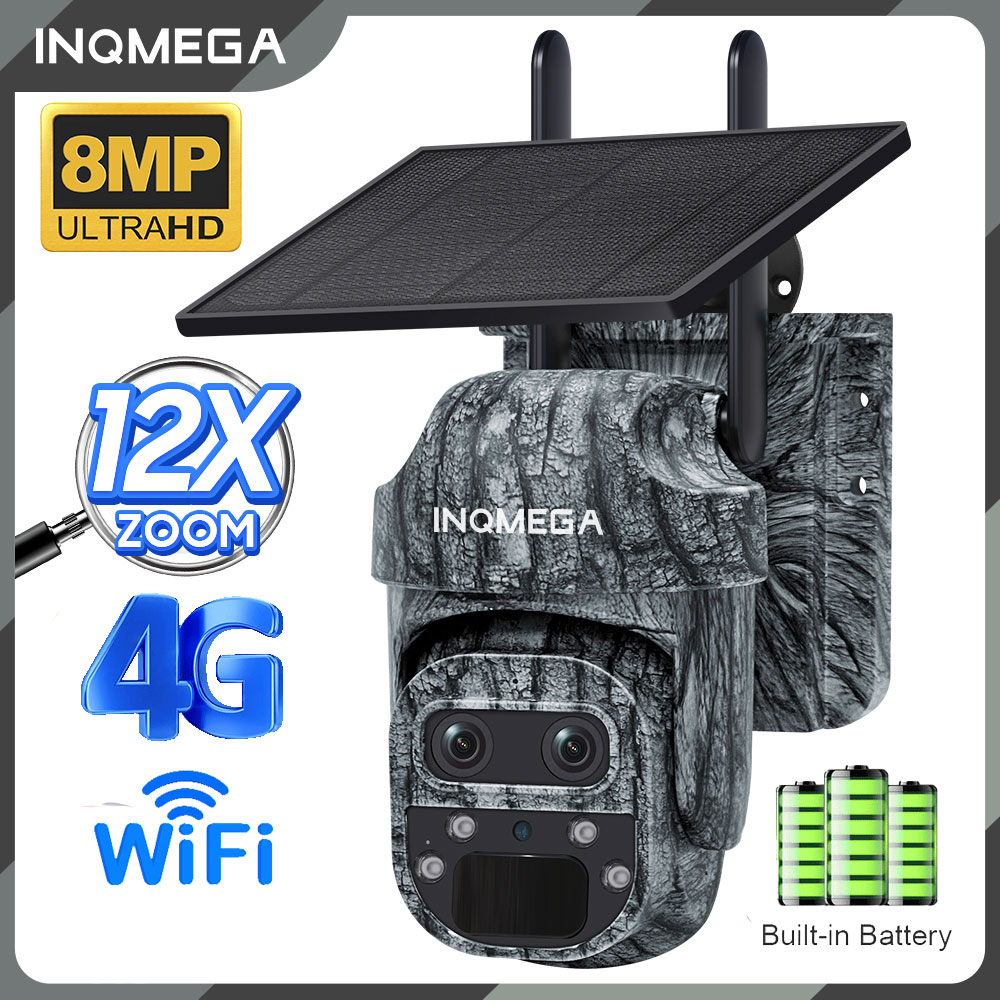 4K 8MP 4G SIM WIFI Solar Power - Outdoor Hunting Camera Wifi のレビューと価格
